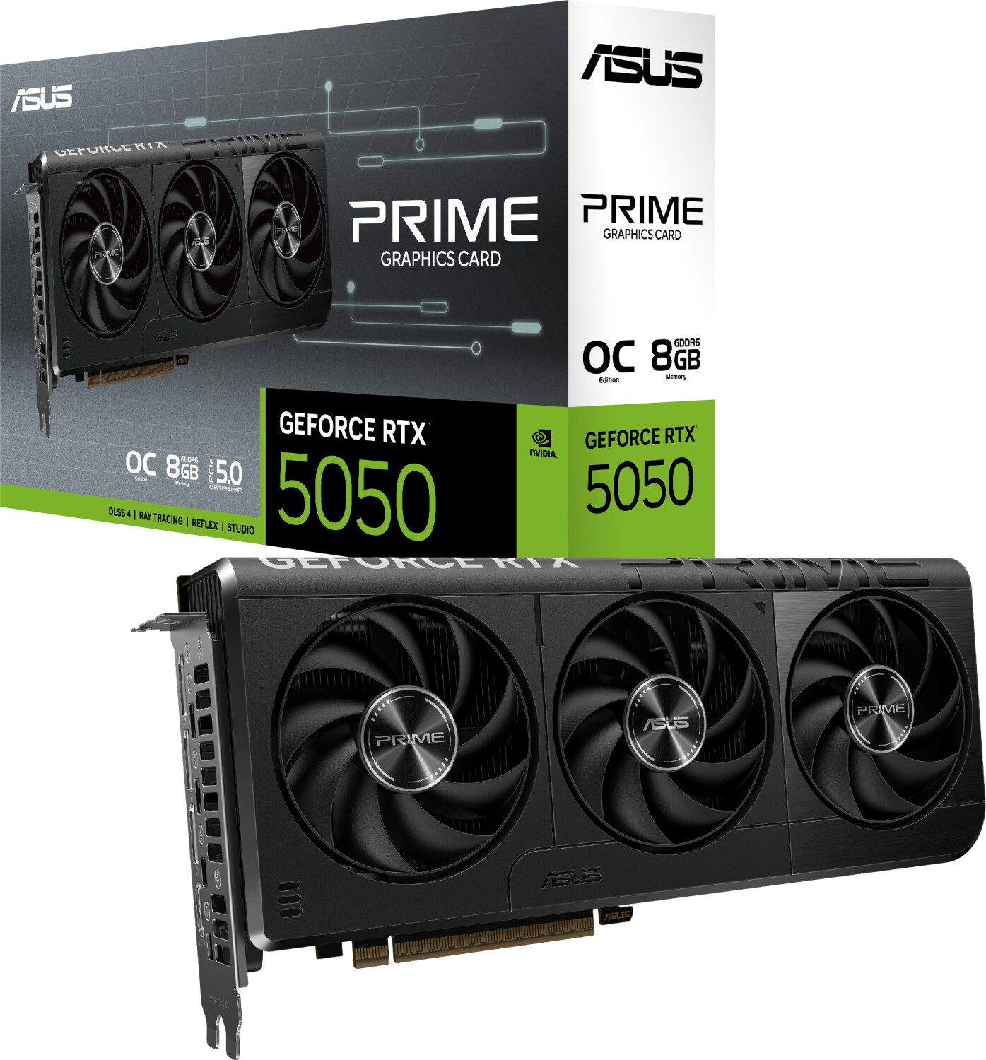 SCHEDA VIDEO ASUS NVIDIA GeForce RTX 5050 PRIME OC 8 GB GDDR6
