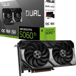 SCHEDA VIDEO ASUS NVIDIA GeForce RTX 5060 Ti 8GB Dual OC - 90YV0MP2-M0NA00