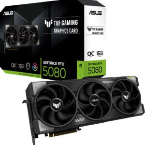 SCHEDA VIDEO ASUS NVIDIA GeForce RTX 5080 TUF Gaming OC 16 GB GDDR7