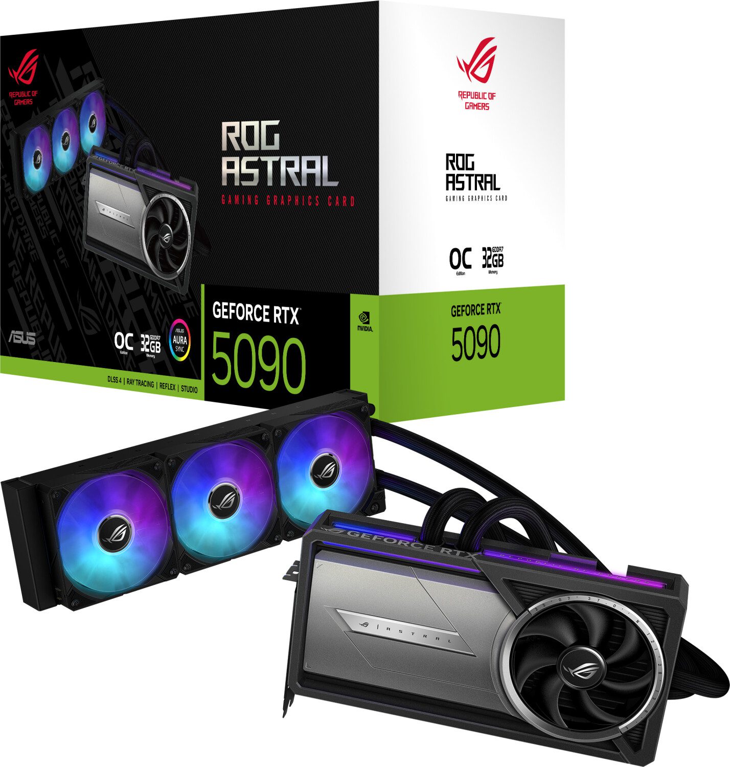 SCHEDA VIDEO ASUS NVIDIA GeForce RTX 5090 ROG Astral LC OC 32 GB