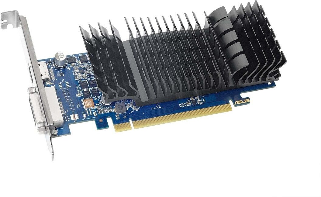 SCHEDA VIDEO ASUS NVIDIA GeForce GT 1030 2GB GDDR5 - GT1030-SL-2G-BRK - immagine 3
