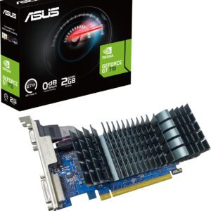 SCHEDA VIDEO ASUS NVIDIA GeForce GT 710 2GB GDDR5 GT710-SL-2GD5-BRK-EVO - 90YV0ALA-M0NA00