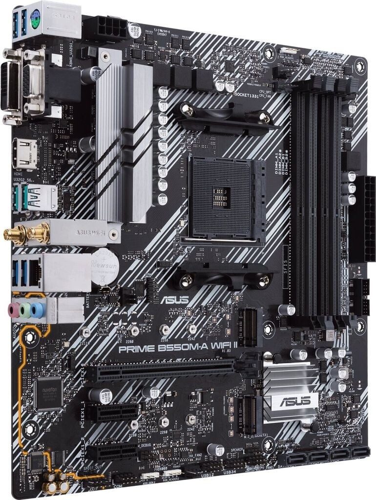 SCHEDA MADRE ASUS PRIME B550M-A WIFI II Socket AM4 micro ATX (90MB19X0-M0EAY0) - immagine 4