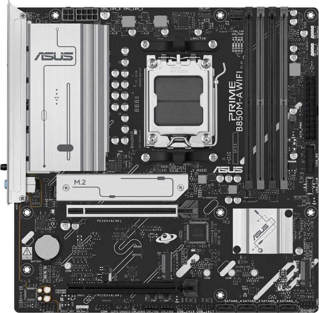 SCHEDA MADRE ASUS PRIME B850M-A WIFI Socket AM5 micro ATX - immagine 6