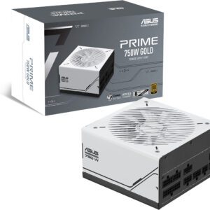 ALIMENTATORE POWER SUPPLY ASUS Prime Gold 750W 20+4 pin ATX Black White 80 + GOLD 90YE00U1-B0NA00