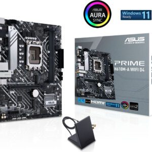 SCHEDA MADRE ASUS PRIME H610M-A WIFI D4 SOCKET 1700 micro ATX