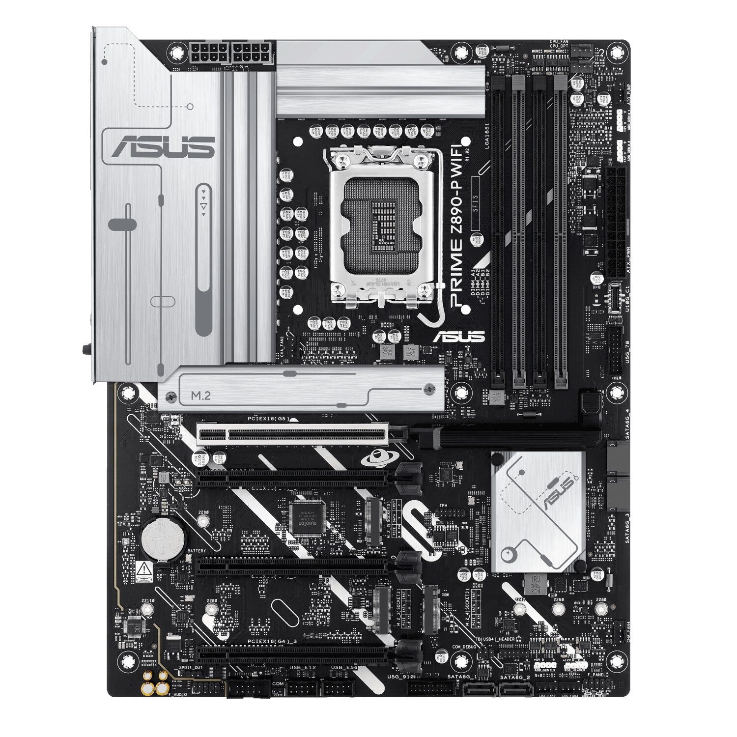SCHEDA MADRE ASUS PRIME Z890-P WIFI SOCKET LGA 1851 ATX - immagine 3