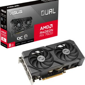 SCHEDA VIDEO ASUS AMD Radeon RX 7600 DUAL EVO OC 8GB GDDR6