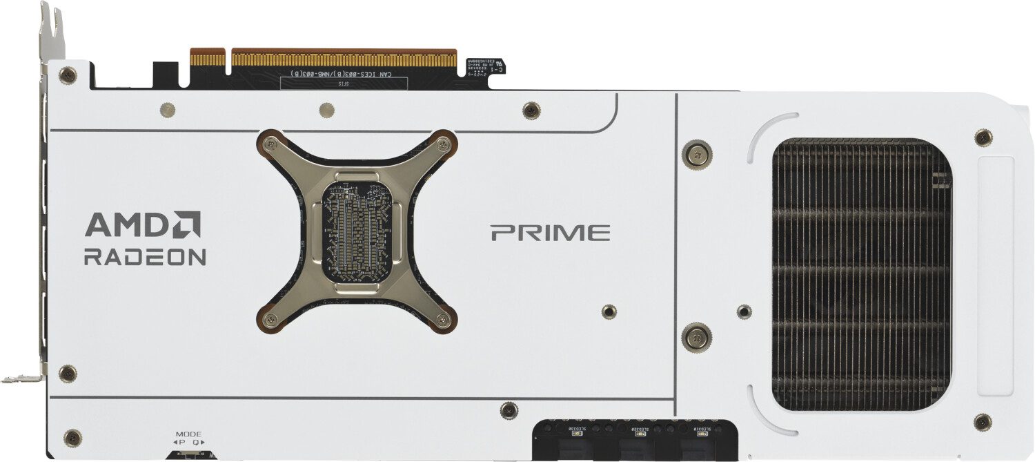 SCHEDA VIDEO ASUS AMD Radeon RX 9070 XT PRIME OC WHITE 16 GB GDDR6 - immagine 8