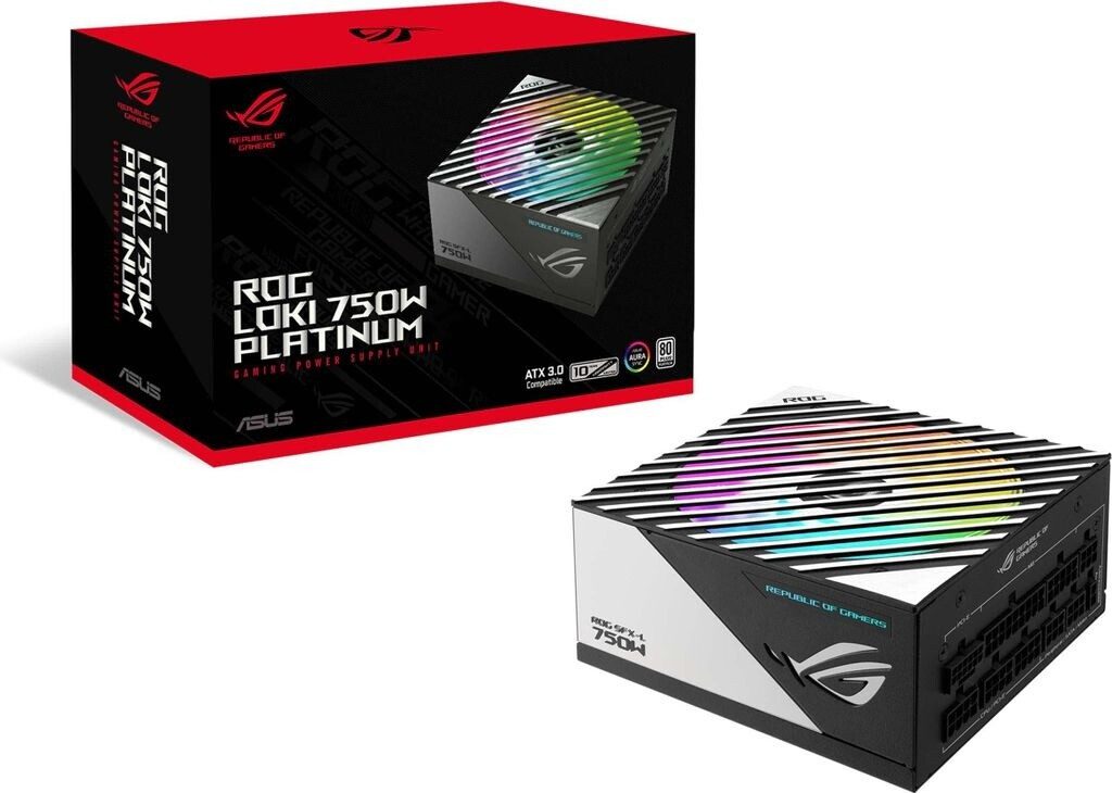 ALIMENTATORE POWER SUPPLY ASUS ROG Loki SFX-L Platinum 750W 20+4 pin ATX 80+ PLATINO 90YE00N4-B0NA00