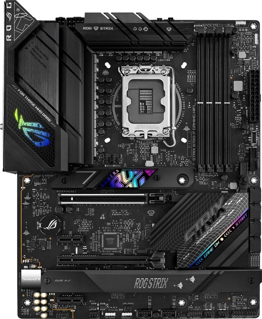 SCHEDA MADRE ASUS ROG STRIX B760-F GAMING WIFI SOCKET 1700 ATX (90MB1CT0-M1EAY0) - immagine 3