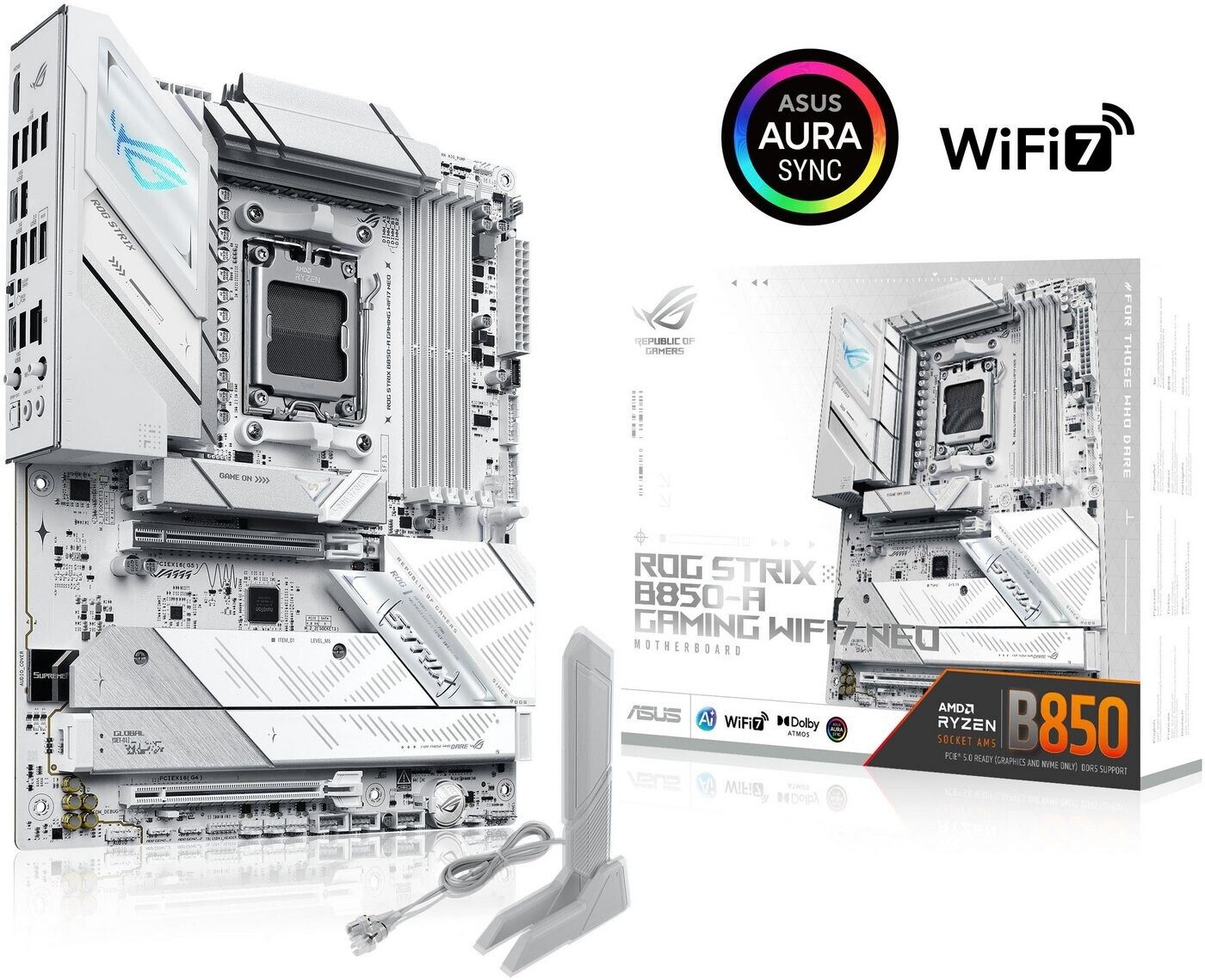 SCHEDA MADRE ASUS ROG STRIX B850-A GAMING WIFI7 NEO Socket AM5 ATX