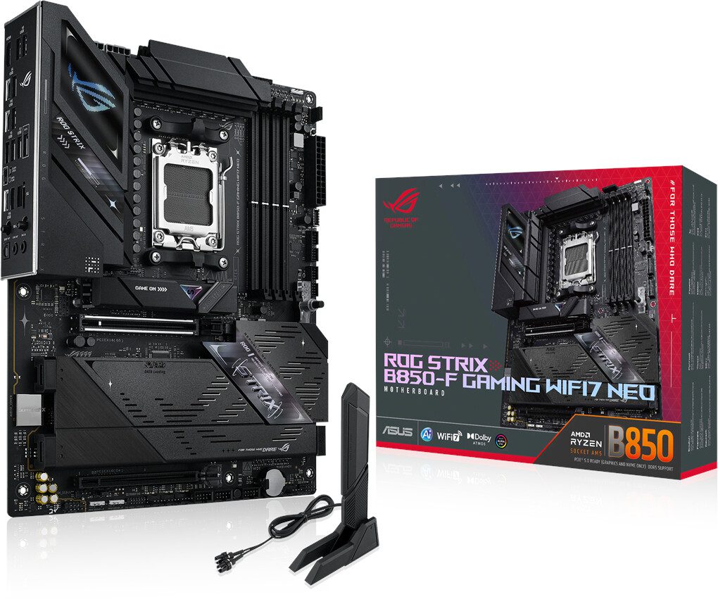 SCHEDA MADRE ASUS ROG STRIX B850-F GAMING WIFI7 NEO Socket AM5 ATX