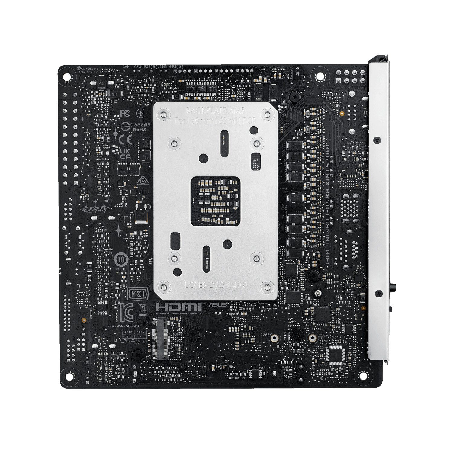 SCHEDA MADRE ASUS ROG STRIX B850-I GAMING WIFI Socket AM5 - immagine 2