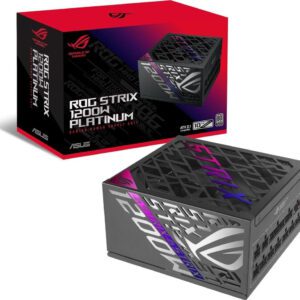 ALIMENTATORE POWER SUPPLY ASUS ROG STRIX 1200 W 20+4 pin ATX Black 80+ PLATINO 90YE00W0-B0NA00