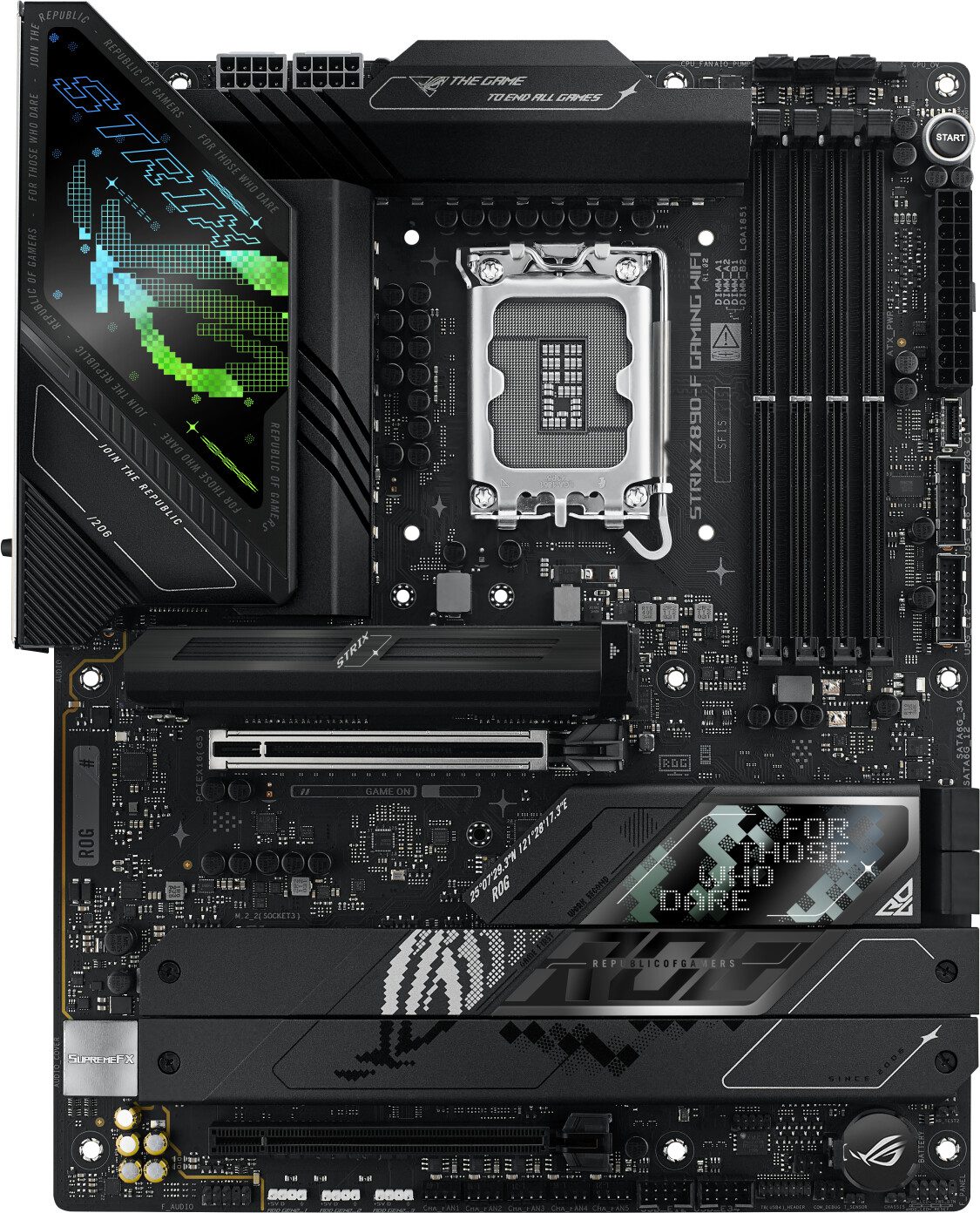SCHEDA MADRE ASUS ROG STRIX Z890-F GAMING WIFI SOCKET 1851 ATX - immagine 3