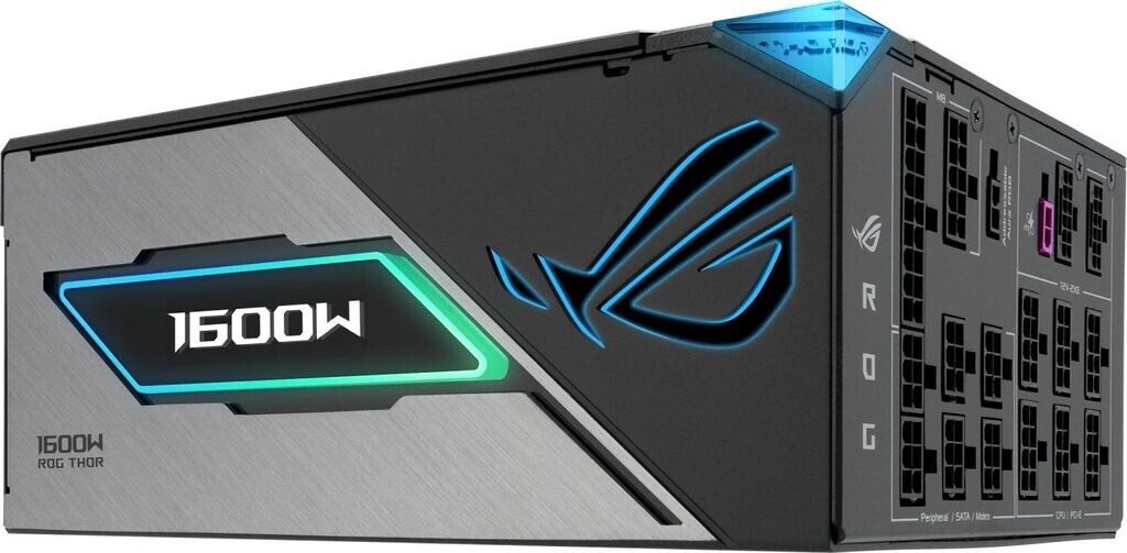 ALIMENTATORE POWER SUPPLY ASUS ROG THOR Titanium III 1600W 20+4 pin ATX Grey 90YE00V1-B0NA00 - immagine 5