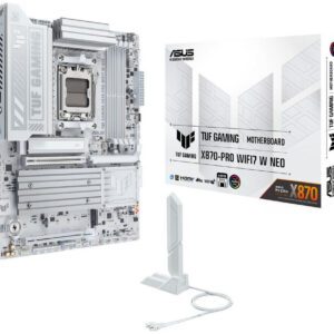 SCHEDA MADRE ASUS TUF GAMING X870-PRO WIFI7 WHITE NEO Socket AM5 ATX
