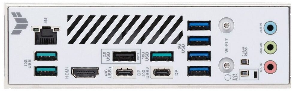 SCHEDA MADRE ASUS TUF GAMING X870-PRO WIFI7 WHITE NEO Socket AM5 ATX - immagine 3