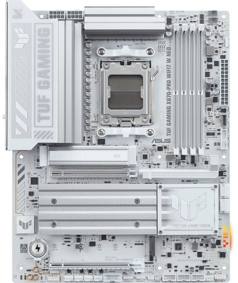 SCHEDA MADRE ASUS TUF GAMING X870-PRO WIFI7 WHITE NEO Socket AM5 ATX - immagine 2