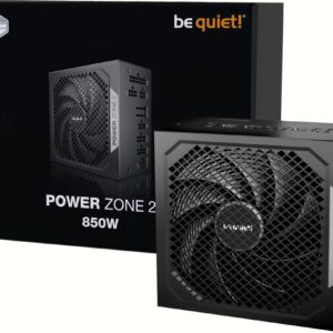 ALIMENTATORE POWER SUPPLY be quiet! POWER ZONE 2 850W 20+4 pin ATX Black 80+ PLATINO (BP007EU)