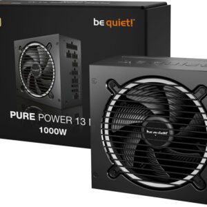 ALIMENTATORE POWER SUPPLY be quiet! Pure Power 13 M 1000W 20+4 pin ATX Black 80+ GOLD (BP028EU)