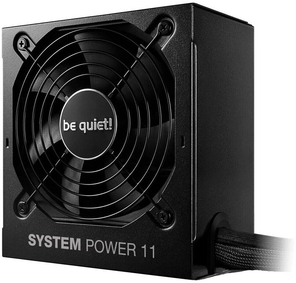 ALIMENTATORE POWER SUPPLY be quiet! System Power 11 550W 20+4 pin ATX Black 80+ BRONZE (BP010EU) - immagine 4