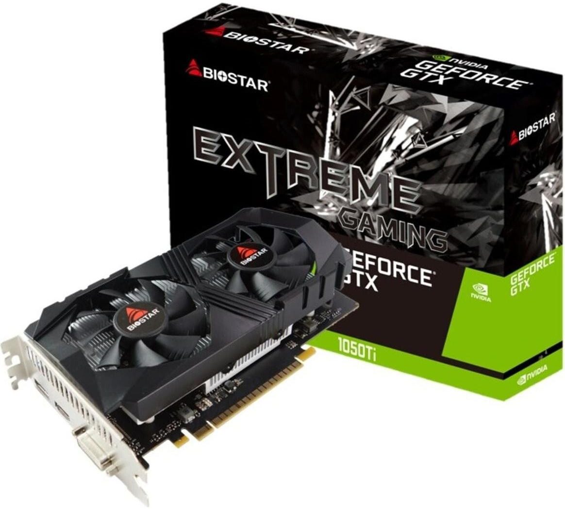 SCHEDA VIDEO Biostar NVIDIA GeForce GTX 1050 4GB GDDR5 - VN1055XF41