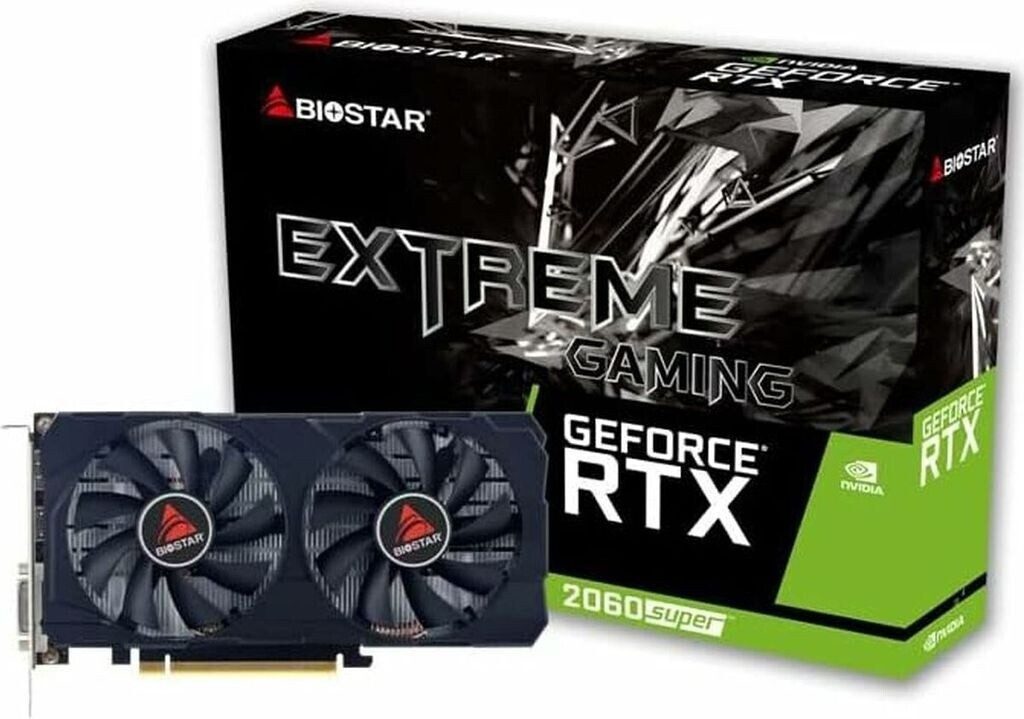 SCHEDA VIDEO Biostar NVIDIA GeForce RTX 2060 SUPER EXTREME GAMING 8GB GDDR6 - VN2066RF82