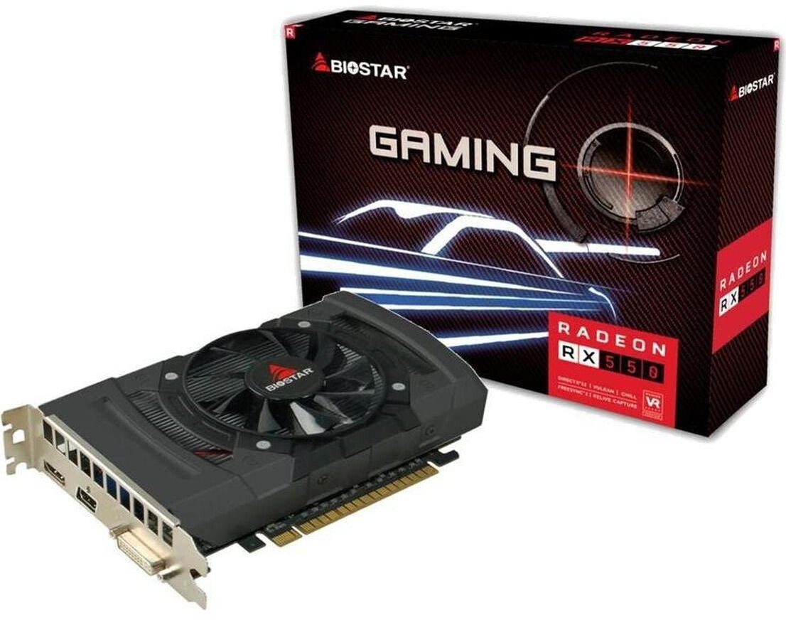 SCHEDA VIDEO Biostar AMD Radeon RX 550 4GB GDDR5 - VA5505RF41