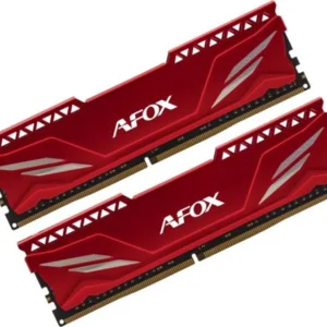 MEMORIE RAM DDR4 AFOX GAMING KIT 16GB 2X8GB 3200MHZ CL16 XMP2 RED AFLD416PH1CAD