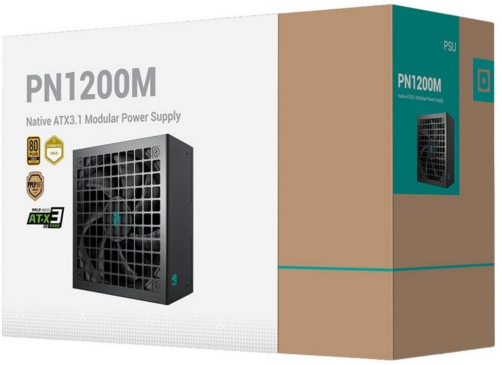 ALIMENTATORE POWER SUPPLY DeepCool PN1200-M 1200W 80+ GOLD (R-PNC00M-FC0B-JGEU)