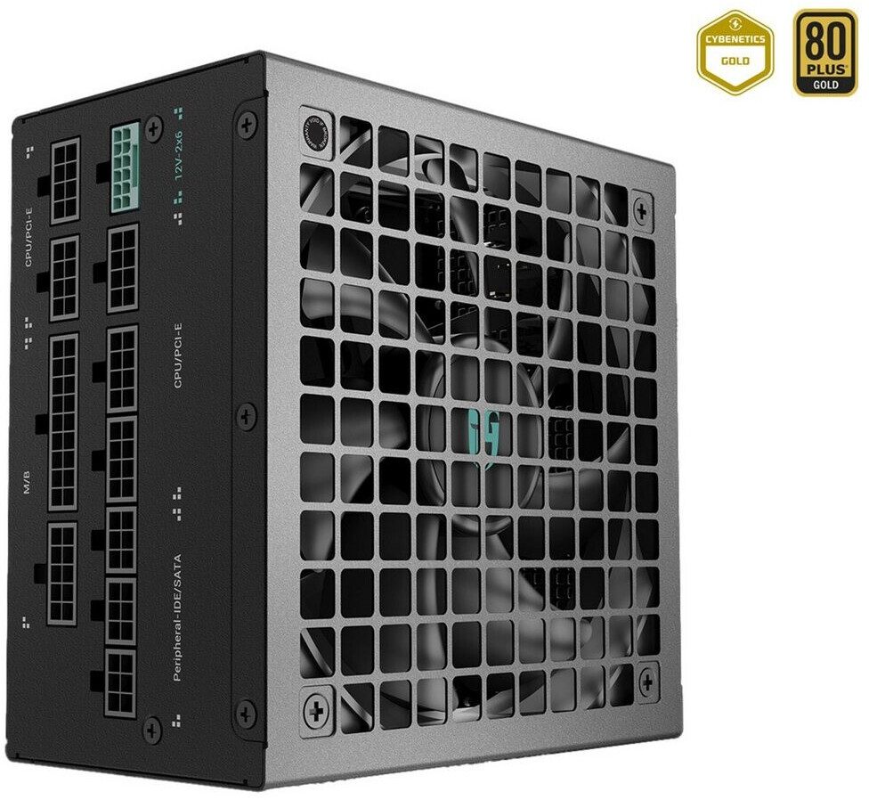 ALIMENTATORE POWER SUPPLY DeepCool PN1200-M 1200W 80+ GOLD (R-PNC00M-FC0B-JGEU) - immagine 7