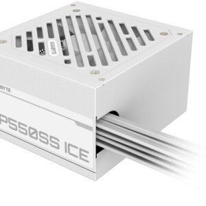 ALIMENTATORE POWER SUPPLY GIGABYTE P550SS ICE 550W PCIe 5.0 80+ Silver ATX 3.0 compatible (GP-P550SS ICE)