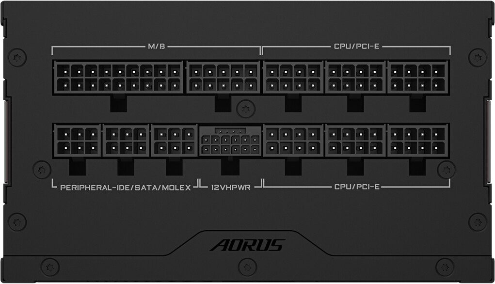 ALIMENTATORE POWER SUPPLY Gigabyte Aorus Elite 1000W Platinum ATX 3.1 80+ PLATINO GP-AE1000PM - immagine 3