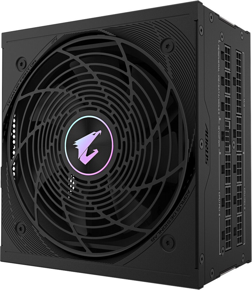 ALIMENTATORE POWER SUPPLY Gigabyte Aorus Elite 1000W Platinum ATX 3.1 80+ PLATINO GP-AE1000PM - immagine 2