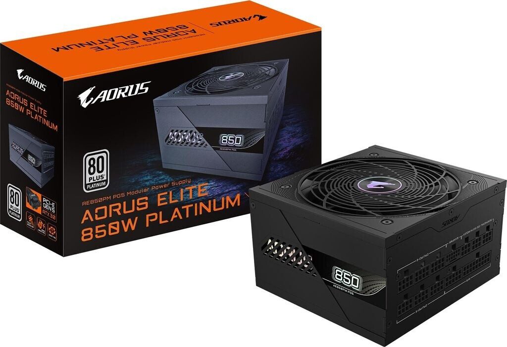 ALIMENTATORE POWER SUPPLY Gigabyte Aorus Elite 850W Platinum ATX 3.1 80+ PLATINO (GP-AE850PM PG5)