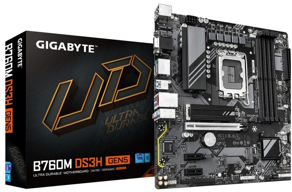 SCHEDA MADRE GIGABYTE B760M DS3H GEN5 SOCKET 1700