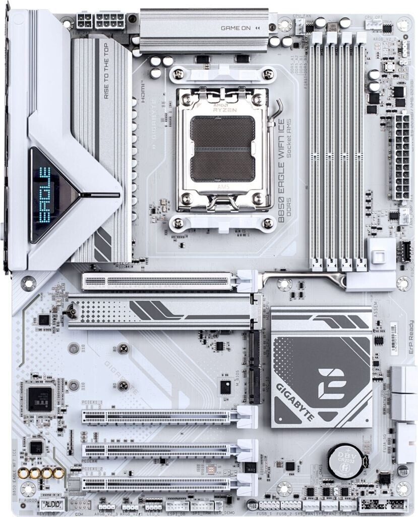 SCHEDA MADRE GIGABYTE B850 EAGLE WIFI7 ICE SOCKET AM5 - immagine 4