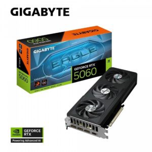 Scheda Video GIGABYTE NVIDIA GeForce RTX 5060 EAGLE MAX OC 8GB GDDR7 - GV-N5060EAGLEMAX OC-8GD