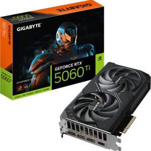 SCHEDA VIDEO GIGABYTE GeForce RTX 5060 Ti WINDFORCE OC 8GB GDDR7 - GV-N506TWF2OC-8GD