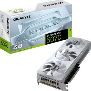 SCHEDA VIDEO Gigabyte NVIDIA GeForce RTX 5070 EAGLE OC ICE SFF 12GB GDDR7 - GV-N5070EAGLEOC ICE-12GD