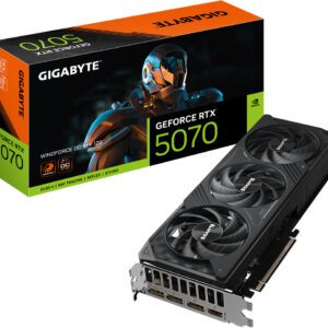 SCHEDA VIDEO GIGABYTE NVIDIA GeForce RTX 5070 WINDFORCE OC SFF 12GB GDDR7