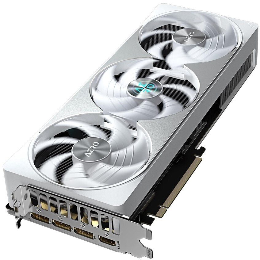 SCHEDA VIDEO GIGABYTE NVIDIA GeForce RTX 5080 AERO OC SFF 16GB GDDR7 - immagine 9