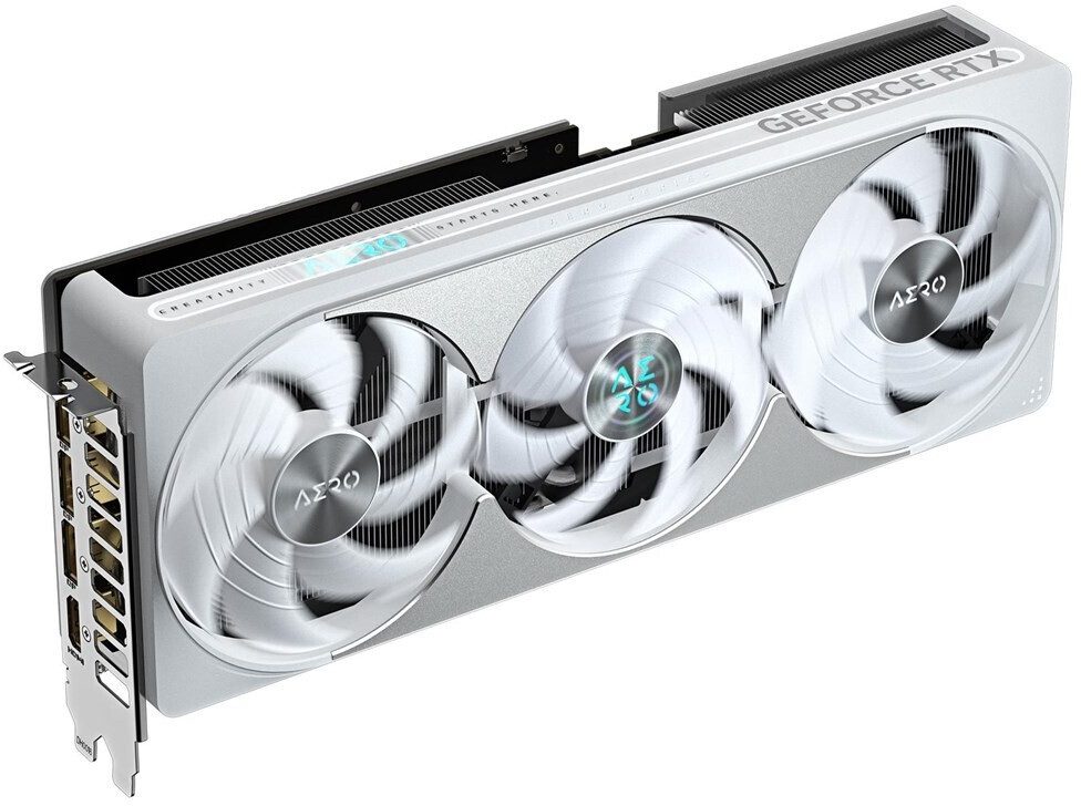SCHEDA VIDEO GIGABYTE NVIDIA GeForce RTX 5080 AERO OC SFF 16GB GDDR7 - immagine 8