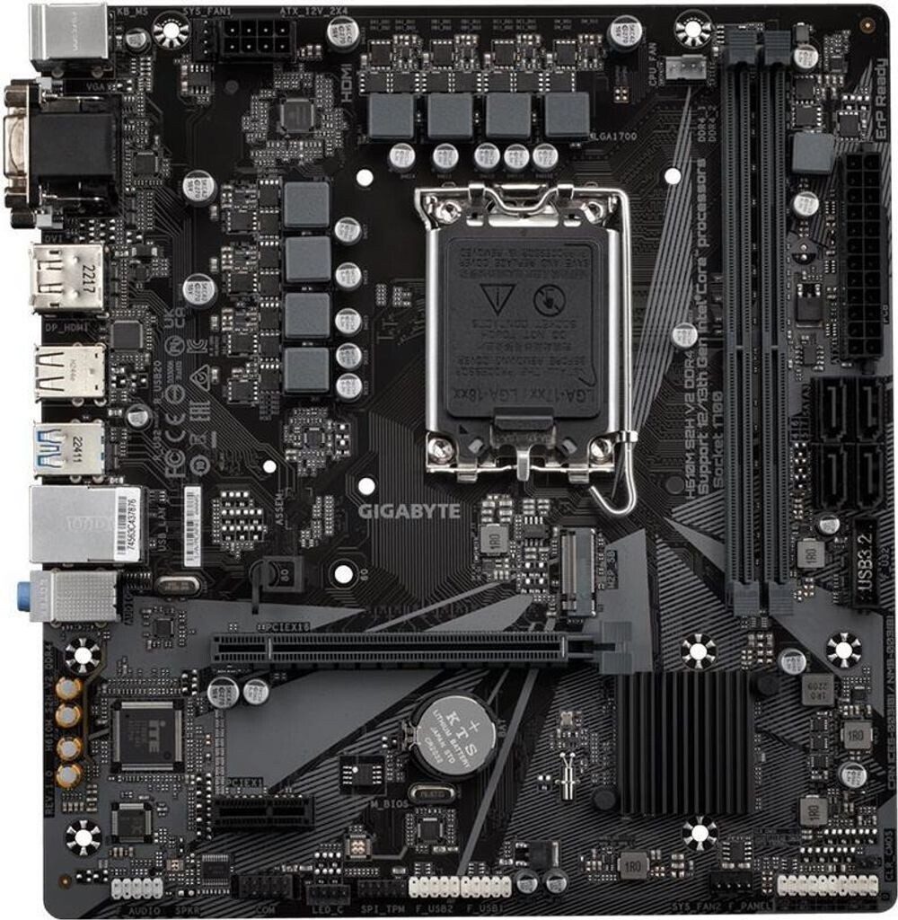 SCHEDA MADRE GIGABYTE H610M S2H V2 SOCKET 1700 - immagine 3