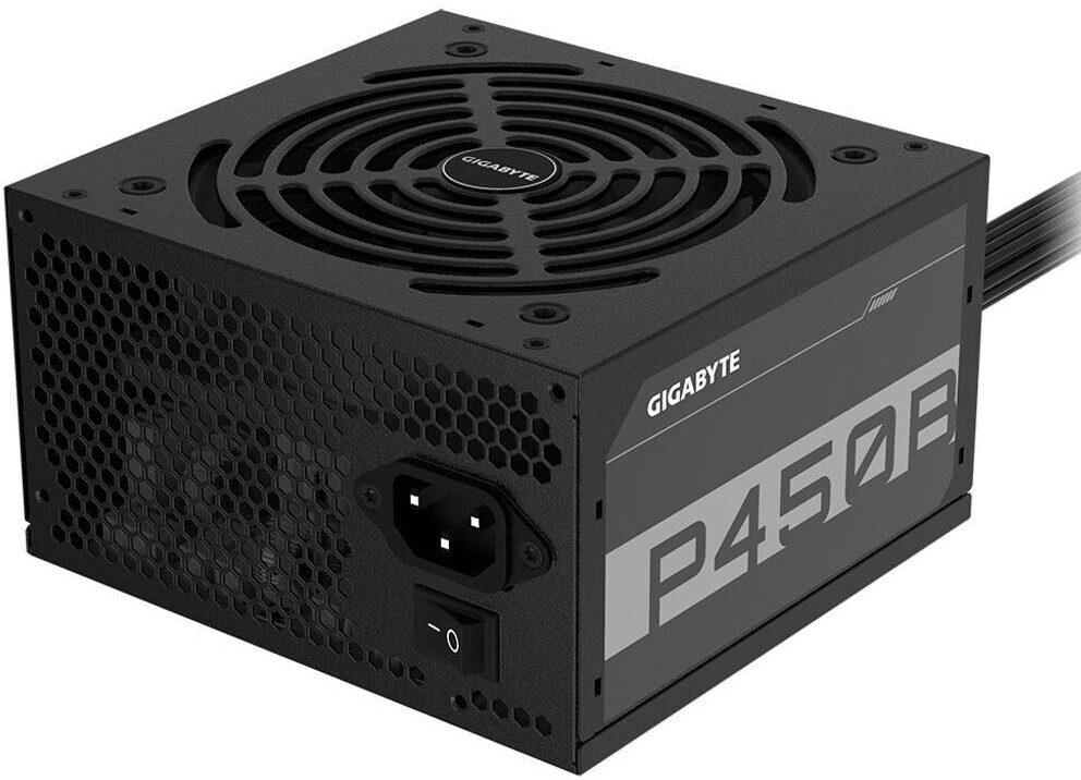 ALIMENTATORE POWER SUPPLY Gigabyte P450B 450W 20+4 pin ATX Black 80+ BRONZE GP-P450B - immagine 6