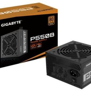 ALIMENTATORE POWER SUPPLY Gigabyte P550B 550W 20+4 pin ATX Black 80+ BRONZE (GP-P550B)