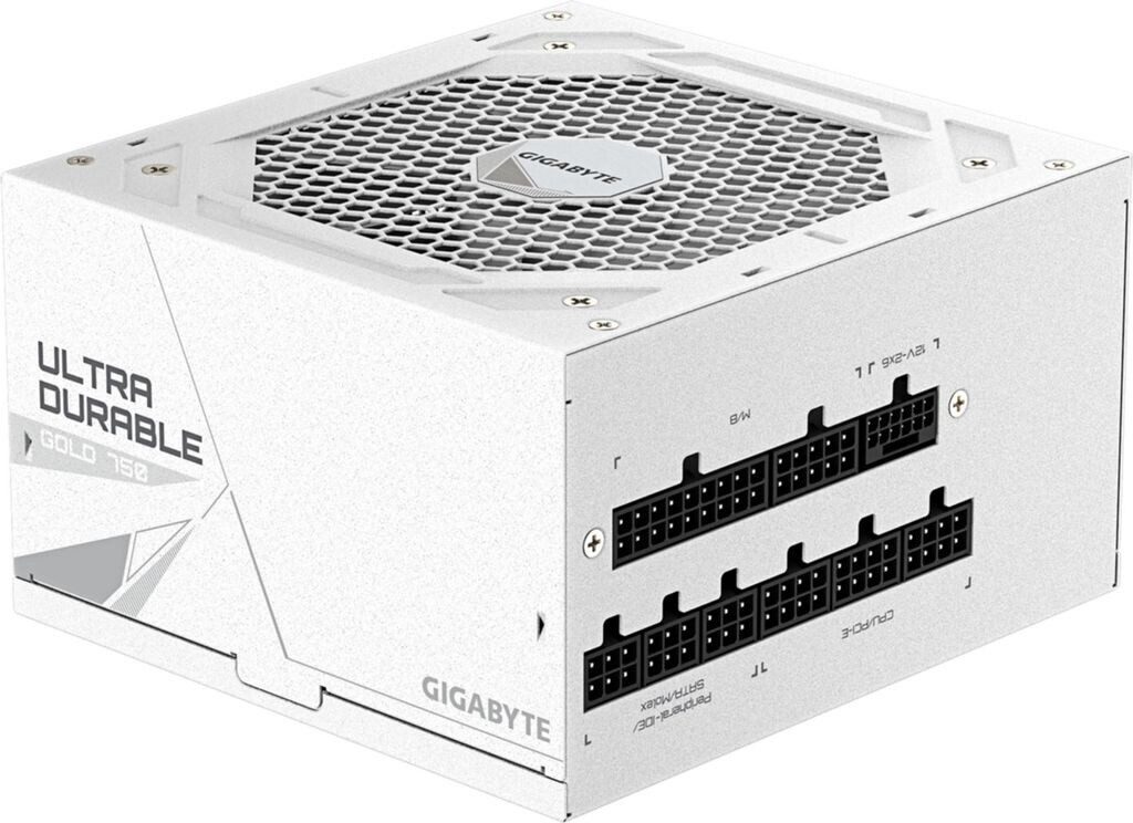 ALIMENTATORE POWER SUPPLY GIGABYTE UD750GM PG5 V2 ICE 750W PCIe Gen 5.1 80+ Gold Fully Modular ATX 3.1 (GP-UD750GM PG5 ICE) - immagine 4