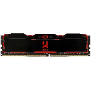 MEMORIE RAM DDR4 GOODRAM 16GB 3200MHz IRDM X BLACK RETAIL IR-X3200D464L16SA/16G